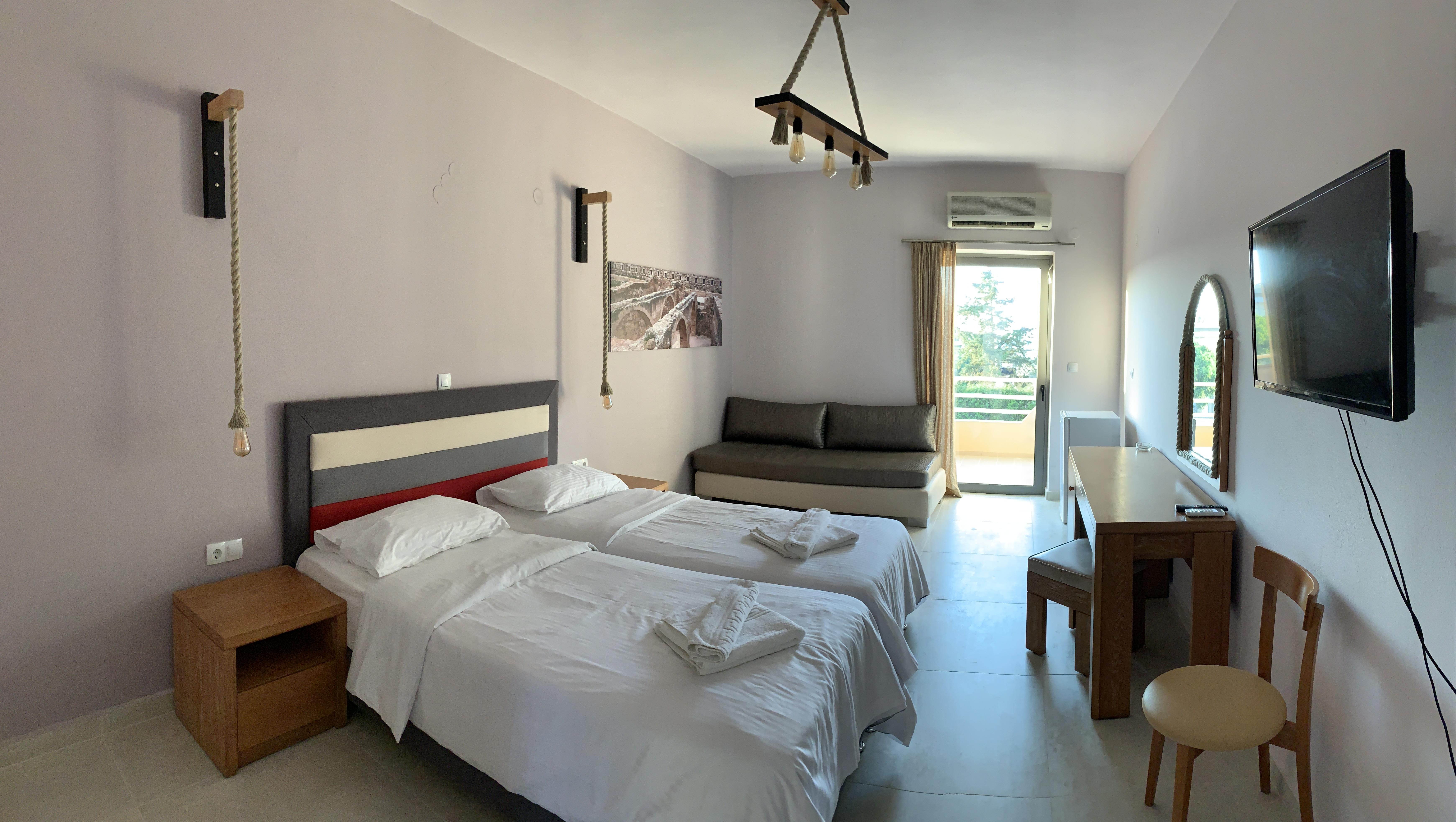 Dioni Hotel Adelianos Kampos Bagian luar foto