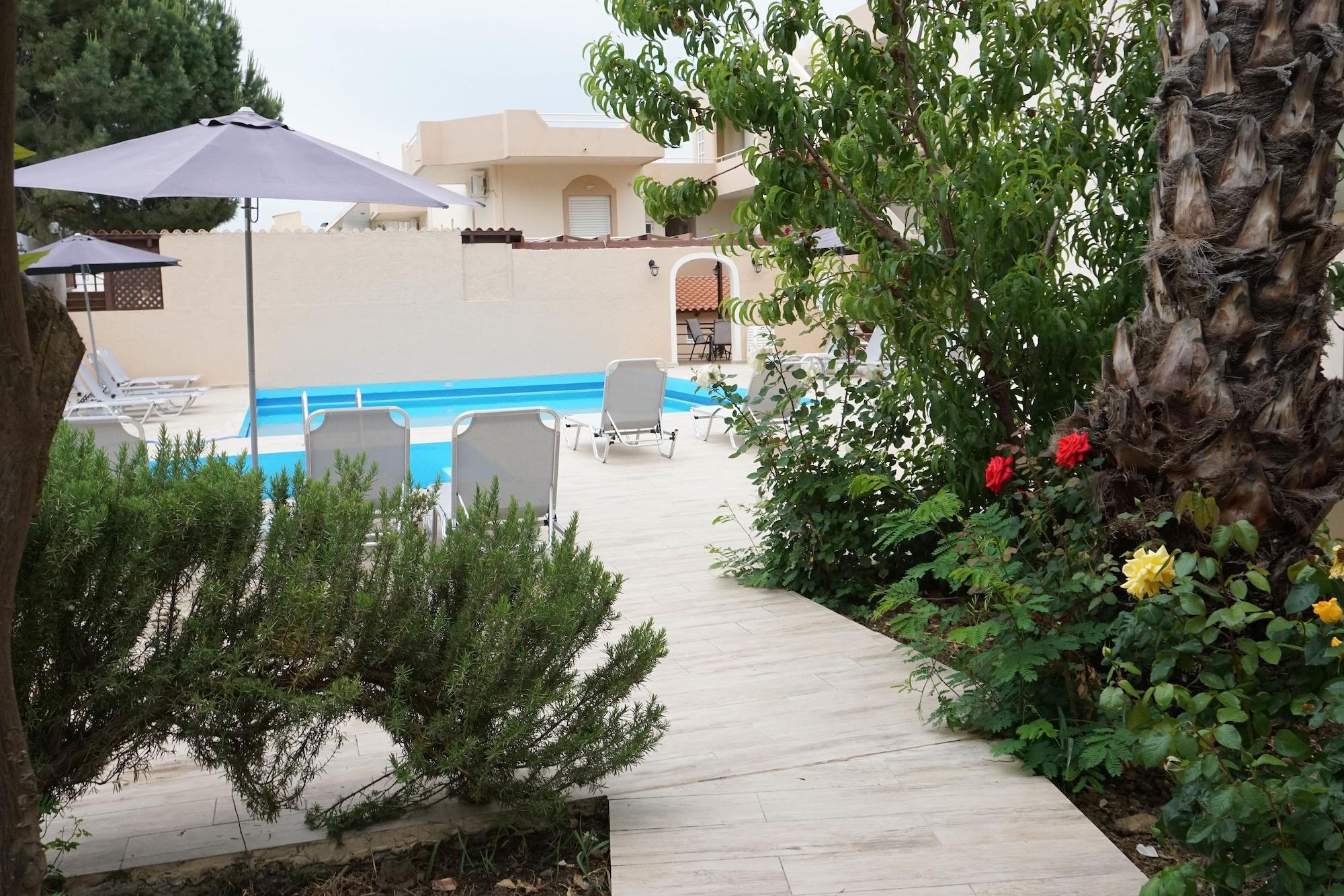 Dioni Hotel Adelianos Kampos Bagian luar foto