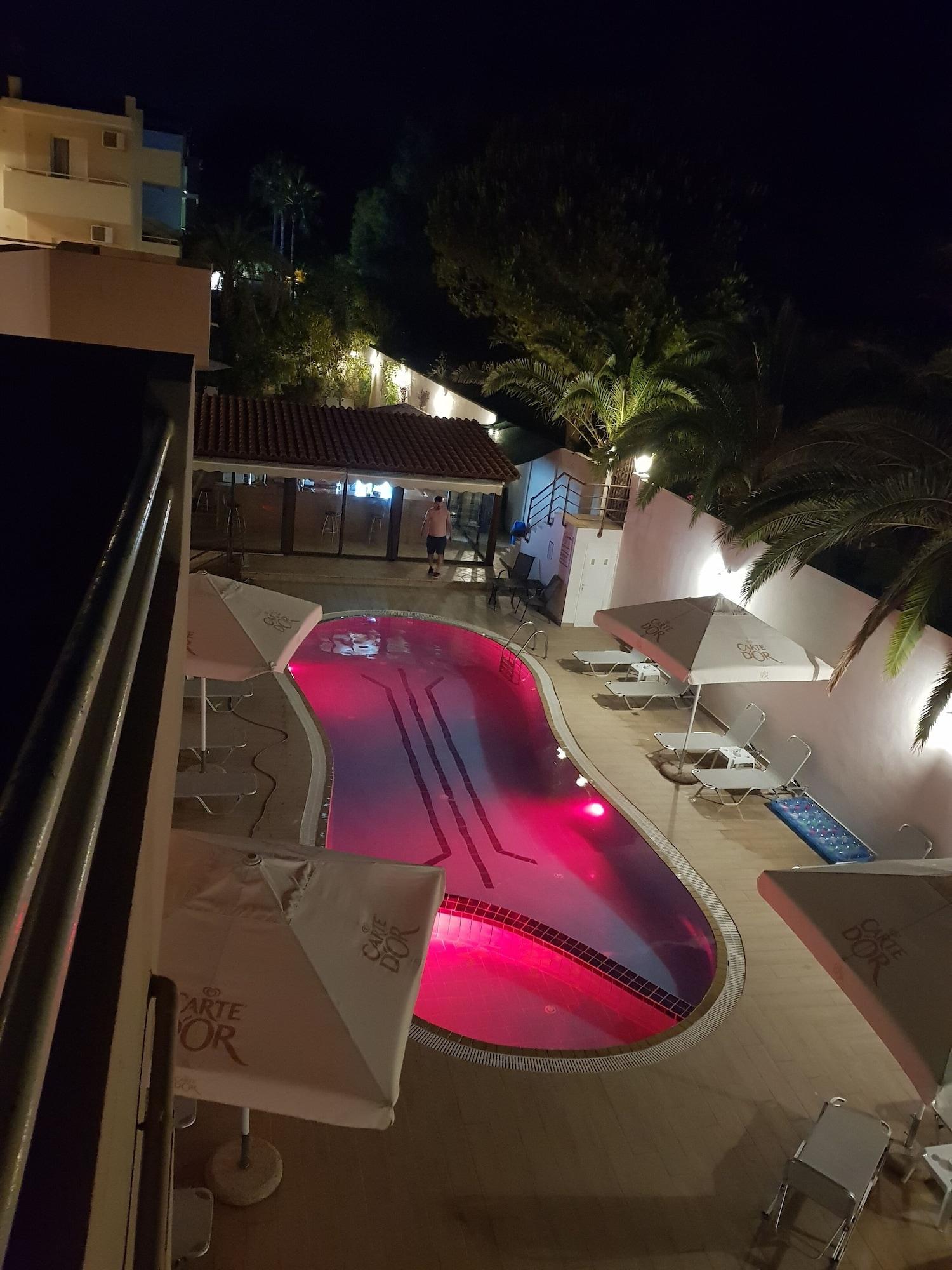 Dioni Hotel Adelianos Kampos Bagian luar foto